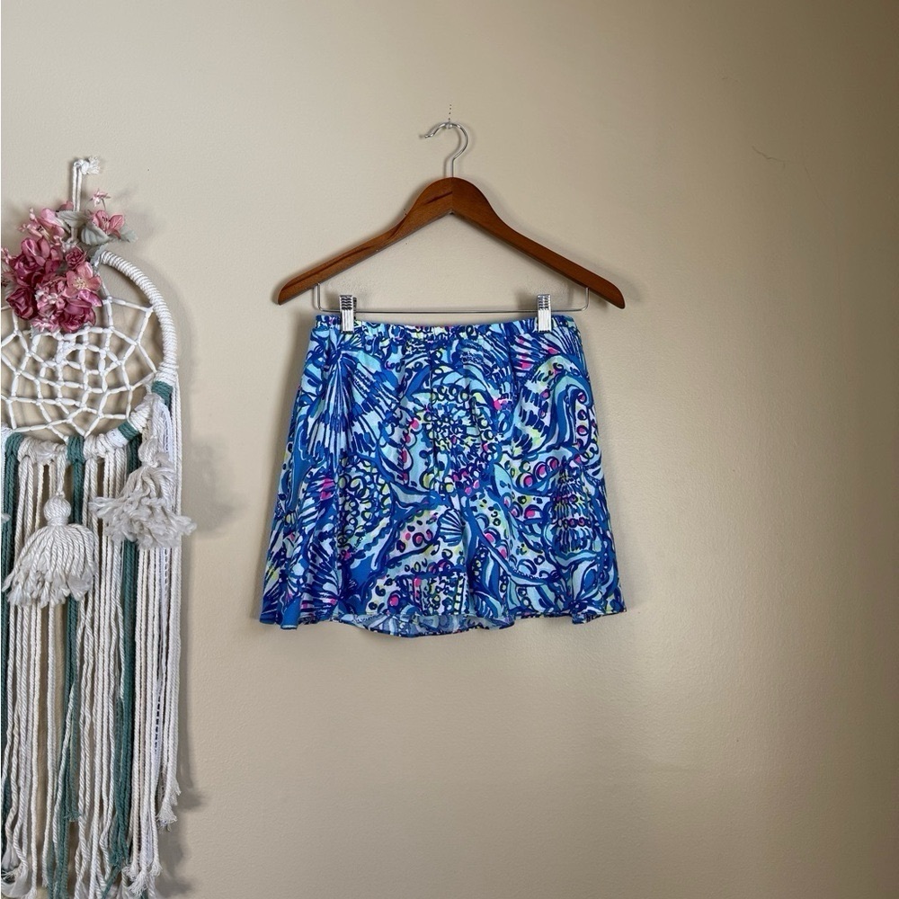 Lilly Pulitzer Ramona Skort in Blue Ceviche Size 4